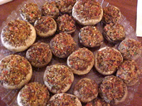 We love stuffed mushrooms!