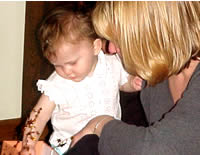 Aunt Stefani and Daniele