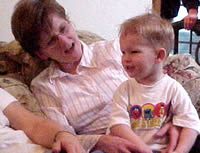 Grandma Kathy and Trevor