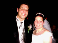 The happy couple