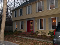 Chris and Pete's new house.