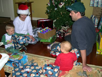 Santa brought everything,