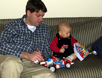 Dad and Nicholas