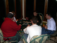 Some never left the poker table!