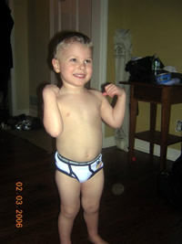 I've got big-boy pants!