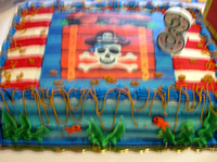 A Pirate Cake.