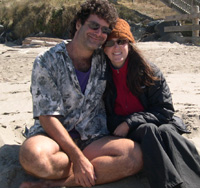 Todd keeps Randi warm.