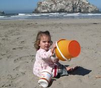 Ophelia Rosie at play.