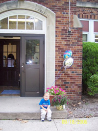 Nicholas' first day of school!