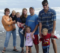 Cousins at the beach.