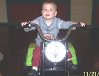 Nicholas goes vrrrrooooom.