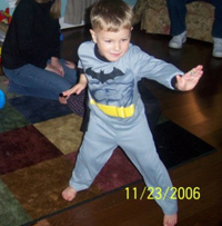 Tommy loves karate.