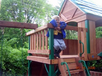 Backyard Swingset