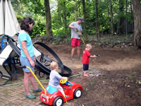 fixing the yard