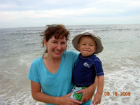 Cindy and Nicholas at 7 Presidents Park in Long Branch