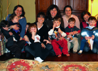 Partying Moms and tots...