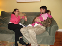 Mike and Lori with Meaghan