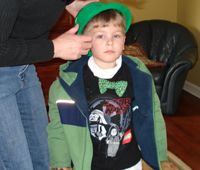 Off to a Pearl River St. Patrick's Parade and party.