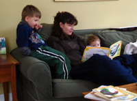 It's always story time.