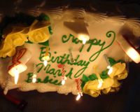 Another birthday cake for everyone.