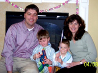Easter with the family.
