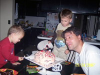Daddy's birthday.