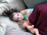Little Linda meets Ophelia Rosie!