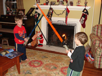 The last laser-fight of the year.