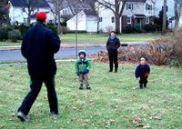 ...then a little football.