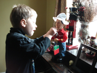 Tommy adjusts George W.