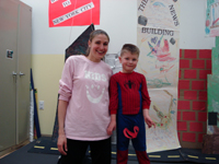Tommy's drama teacher, Debbie.