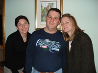 Cindy, Pete and Chris.