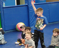 Tommy's birthday party at In the Swing!