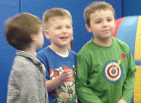 Tommy's birthday party at In the Swing!