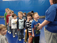 Tommy's birthday party at In the Swing!