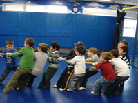 Tommy's birthday party at In the Swing!