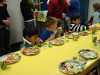 Tommy's birthday party at In the Swing!
