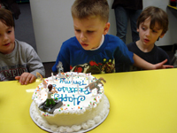 Tommy's birthday party at In the Swing!