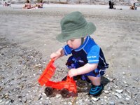 Tennison playing in Sea Isle.