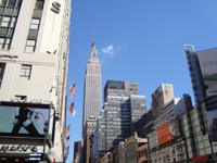 The Empire State Building.