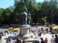 A view of Central Park.