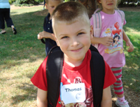 Tommy's in Kindergarten!