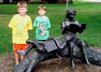 The Glen Rock Library.