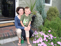 Mom and Tom.