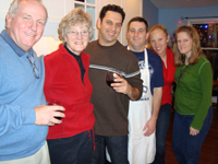 Chris and Pete host the gang for Christmas!
