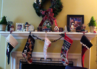 The middle stocking is mine!