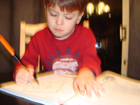 Catching up on paperwork...