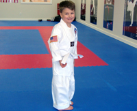 Tommy starts Tai Kwan Do.
