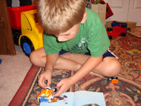 Another Lego truck.