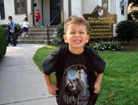 Nicholas loves school!
